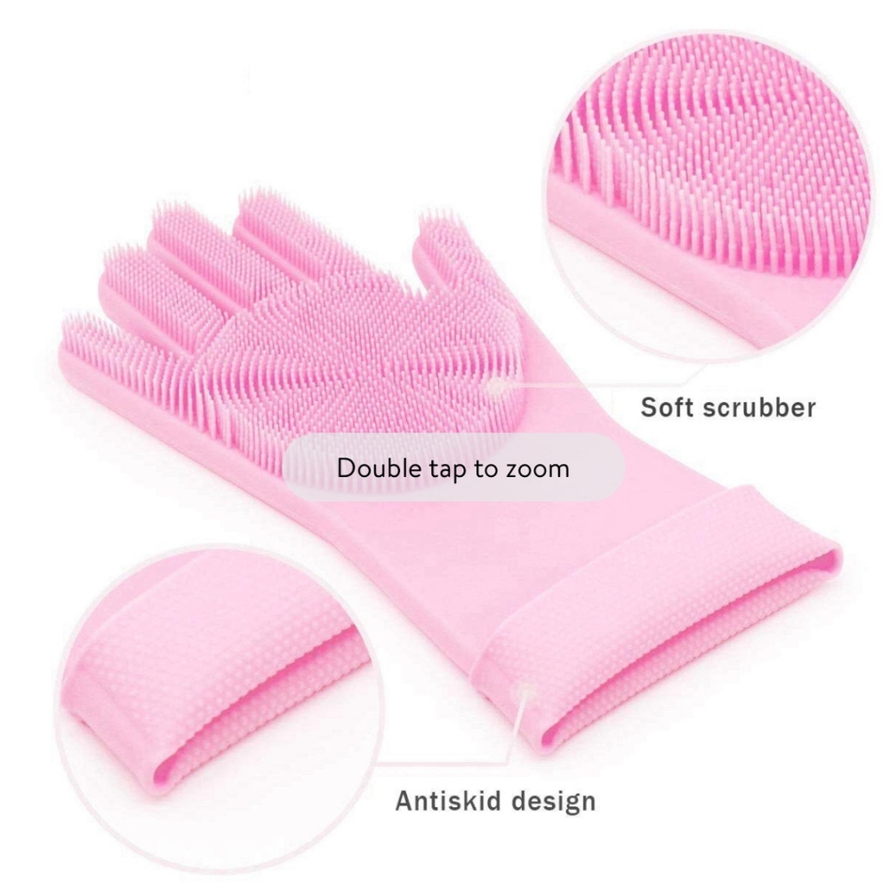 Magic Silicone Multifunctional Cleaning Gloves